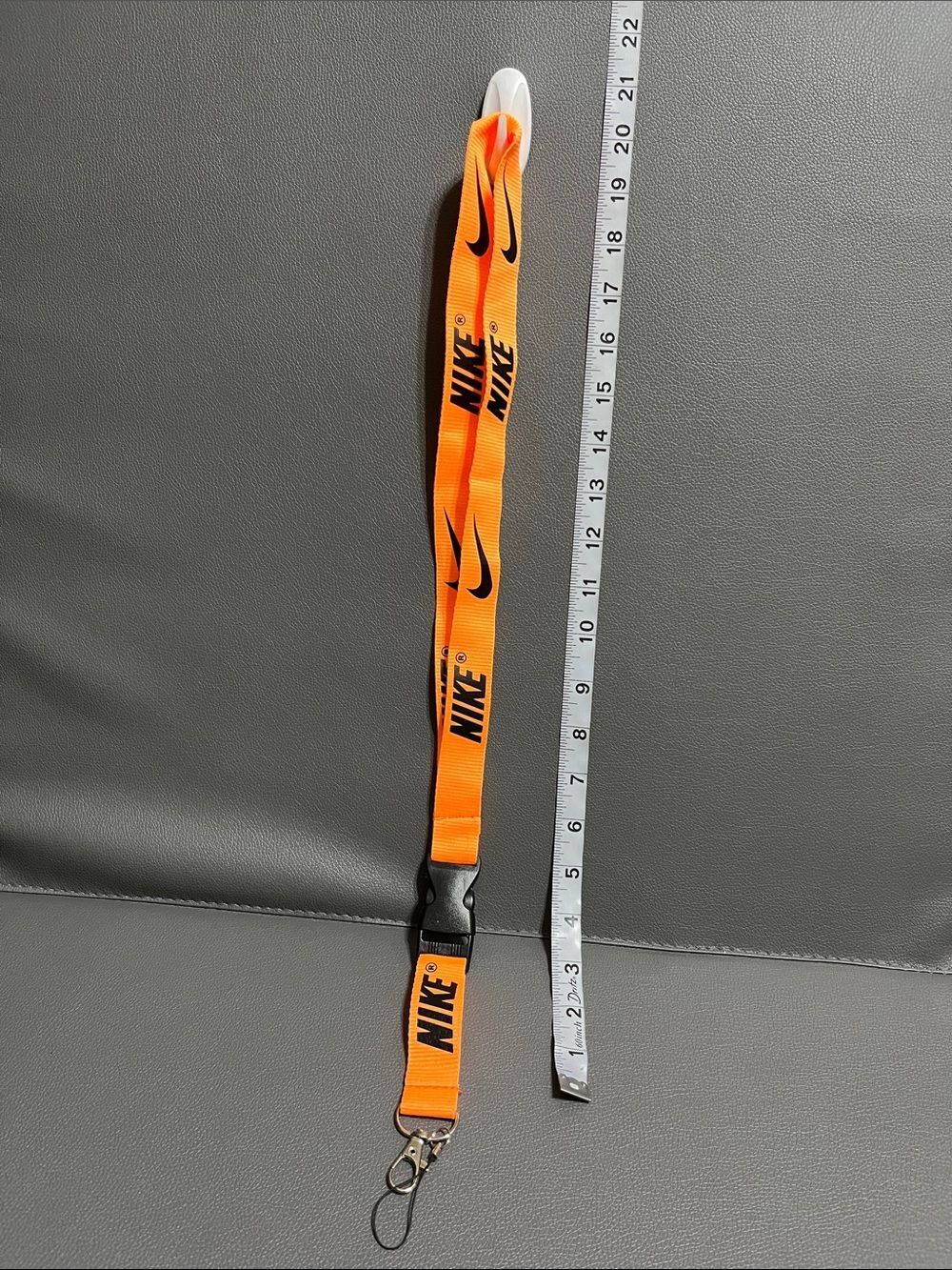 Nike Orange Lanyard with Black Swoosh NEW!